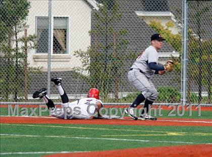 Thumbnail 1 in Redwood Christian @ St. Vincent de Paul (CIF NCS Playoffs) photogallery.