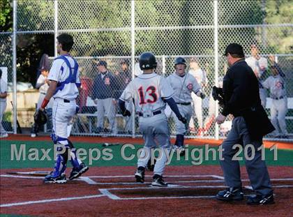 Thumbnail 1 in Redwood Christian @ St. Vincent de Paul (CIF NCS Playoffs) photogallery.