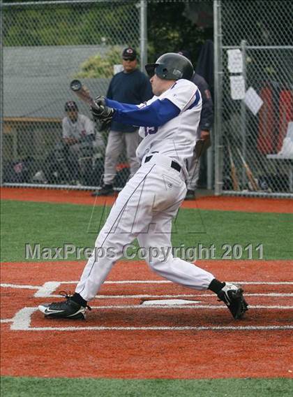Thumbnail 1 in Redwood Christian @ St. Vincent de Paul (CIF NCS Playoffs) photogallery.