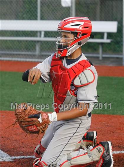 Thumbnail 2 in Redwood Christian @ St. Vincent de Paul (CIF NCS Playoffs) photogallery.