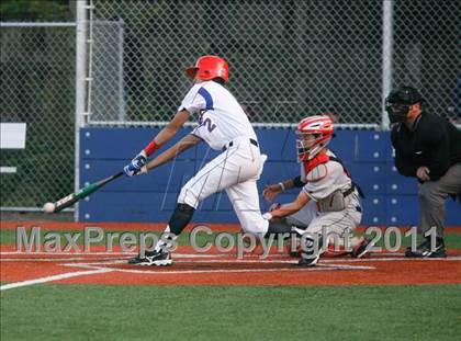 Thumbnail 1 in Redwood Christian @ St. Vincent de Paul (CIF NCS Playoffs) photogallery.