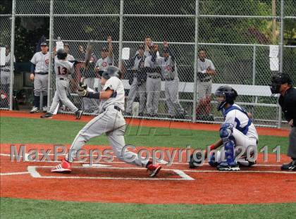 Thumbnail 1 in Redwood Christian @ St. Vincent de Paul (CIF NCS Playoffs) photogallery.