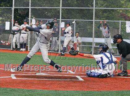 Thumbnail 1 in Redwood Christian @ St. Vincent de Paul (CIF NCS Playoffs) photogallery.