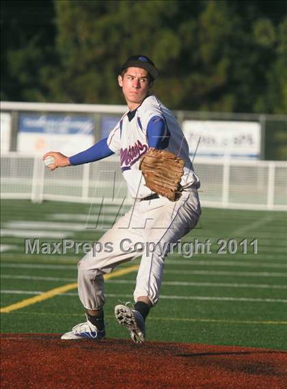 Thumbnail 2 in Redwood Christian @ St. Vincent de Paul (CIF NCS Playoffs) photogallery.