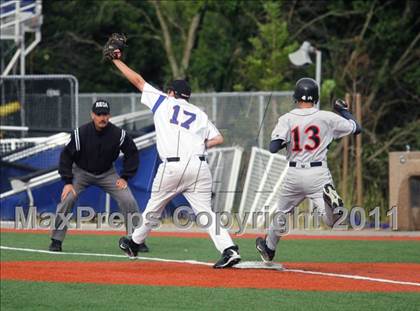 Thumbnail 3 in Redwood Christian @ St. Vincent de Paul (CIF NCS Playoffs) photogallery.