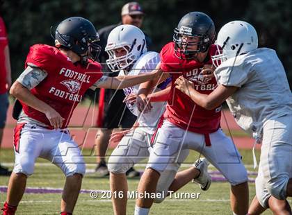 Thumbnail 3 in JV: Foothill @ Shasta  (Scrimmage) photogallery.