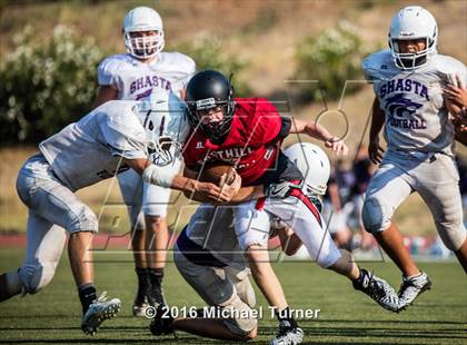 Thumbnail 3 in JV: Foothill @ Shasta  (Scrimmage) photogallery.