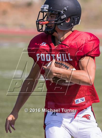 Thumbnail 2 in JV: Foothill @ Shasta  (Scrimmage) photogallery.