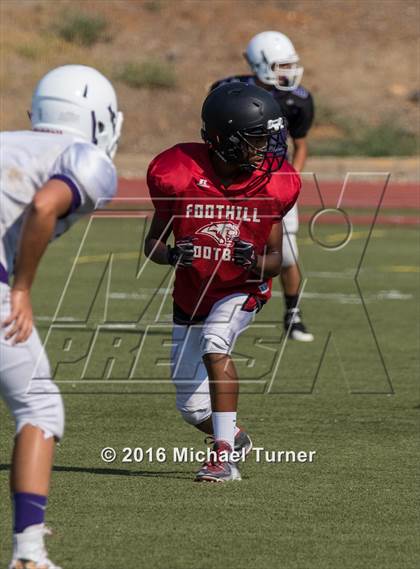 Thumbnail 2 in JV: Foothill @ Shasta  (Scrimmage) photogallery.