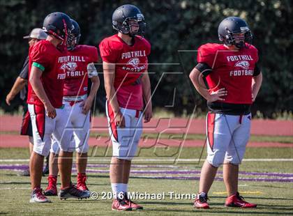 Thumbnail 1 in JV: Foothill @ Shasta  (Scrimmage) photogallery.