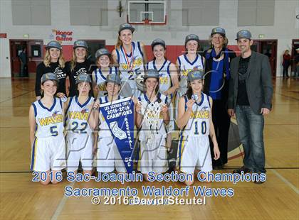 Thumbnail 2 in Turlock Christian vs. Sacramento Waldorf (CIF SJS D6 Final) photogallery.