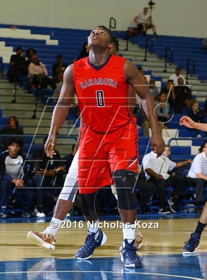 Thumbnail 2 in Sierra Canyon vs. Maranatha (Fairfax State Preview) photogallery.