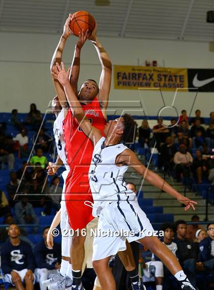 Thumbnail 2 in Sierra Canyon vs. Maranatha (Fairfax State Preview) photogallery.