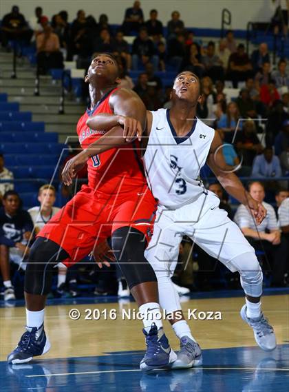 Thumbnail 1 in Sierra Canyon vs. Maranatha (Fairfax State Preview) photogallery.