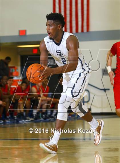 Thumbnail 1 in Sierra Canyon vs. Maranatha (Fairfax State Preview) photogallery.