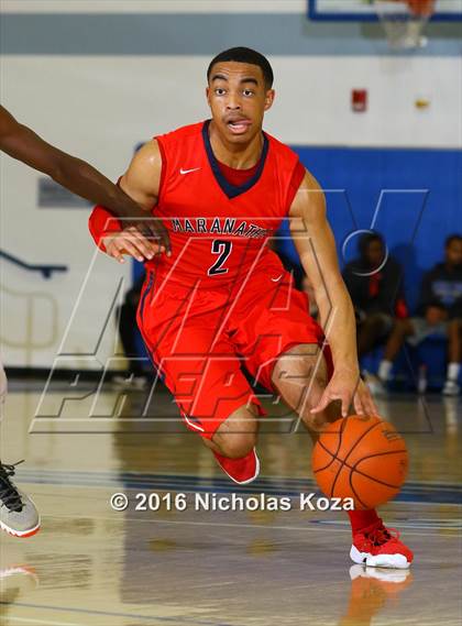 Thumbnail 3 in Sierra Canyon vs. Maranatha (Fairfax State Preview) photogallery.