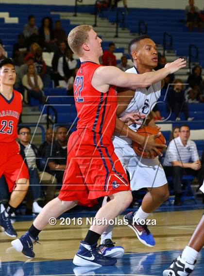 Thumbnail 3 in Sierra Canyon vs. Maranatha (Fairfax State Preview) photogallery.