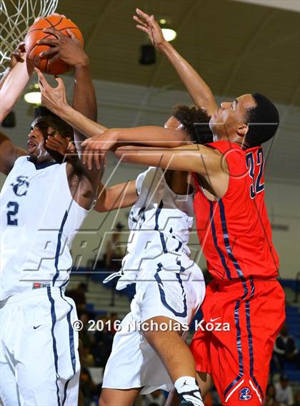 Thumbnail 1 in Sierra Canyon vs. Maranatha (Fairfax State Preview) photogallery.