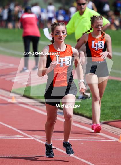 Thumbnail 3 in CHSAA Track and Field 4A Championships (Girls 4x800m Relay) photogallery.