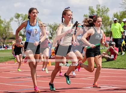 Thumbnail 3 in CHSAA Track and Field 4A Championships (Girls 4x800m Relay) photogallery.