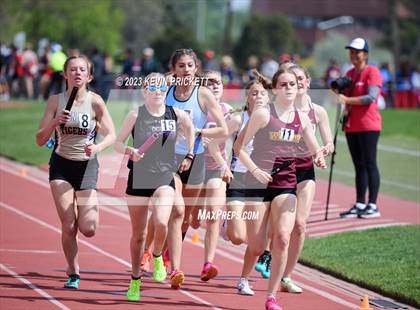 Thumbnail 1 in CHSAA Track and Field 4A Championships (Girls 4x800m Relay) photogallery.