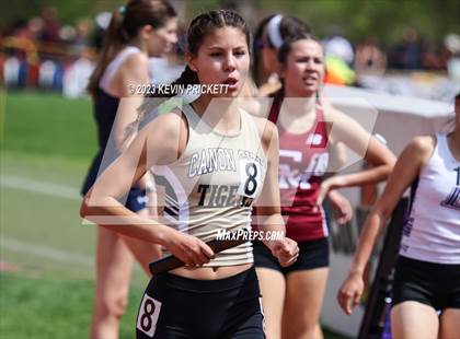 Thumbnail 1 in CHSAA Track and Field 4A Championships (Girls 4x800m Relay) photogallery.