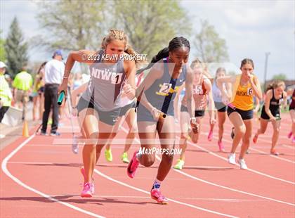 Thumbnail 1 in CHSAA Track and Field 4A Championships (Girls 4x800m Relay) photogallery.