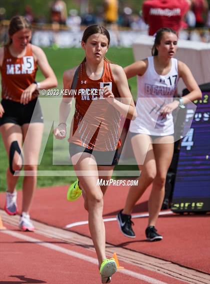 Thumbnail 3 in CHSAA Track and Field 4A Championships (Girls 4x800m Relay) photogallery.