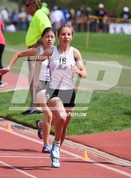 Thumbnail 1 in CHSAA Track and Field 4A Championships (Girls 4x800m Relay) photogallery.