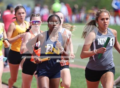 Thumbnail 2 in CHSAA Track and Field 4A Championships (Girls 4x800m Relay) photogallery.