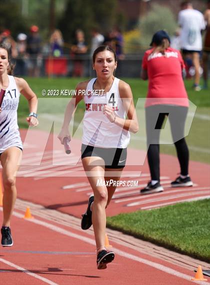 Thumbnail 3 in CHSAA Track and Field 4A Championships (Girls 4x800m Relay) photogallery.
