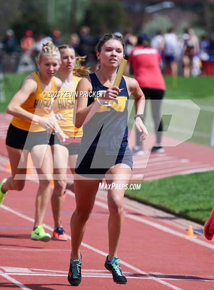 Thumbnail 2 in CHSAA Track and Field 4A Championships (Girls 4x800m Relay) photogallery.