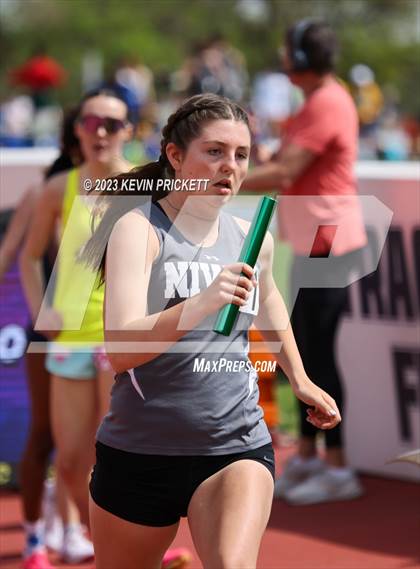 Thumbnail 1 in CHSAA Track and Field 4A Championships (Girls 4x800m Relay) photogallery.