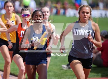 Thumbnail 1 in CHSAA Track and Field 4A Championships (Girls 4x800m Relay) photogallery.