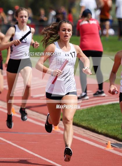 Thumbnail 1 in CHSAA Track and Field 4A Championships (Girls 4x800m Relay) photogallery.