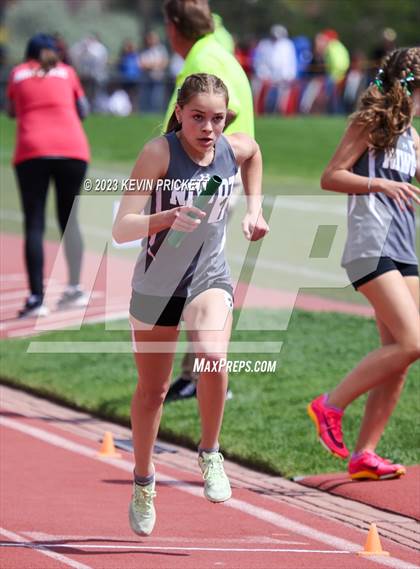 Thumbnail 1 in CHSAA Track and Field 4A Championships (Girls 4x800m Relay) photogallery.