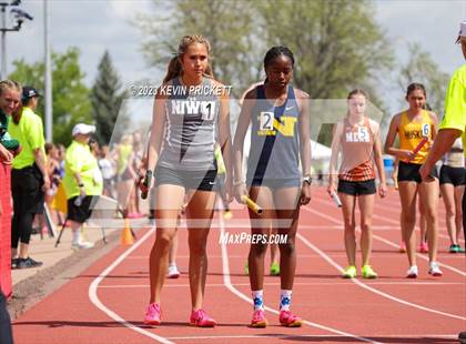 Thumbnail 1 in CHSAA Track and Field 4A Championships (Girls 4x800m Relay) photogallery.
