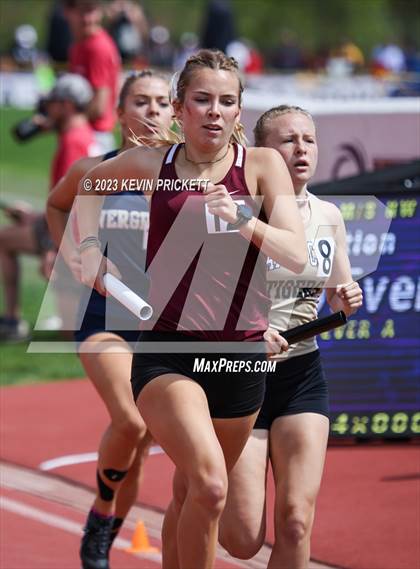 Thumbnail 1 in CHSAA Track and Field 4A Championships (Girls 4x800m Relay) photogallery.