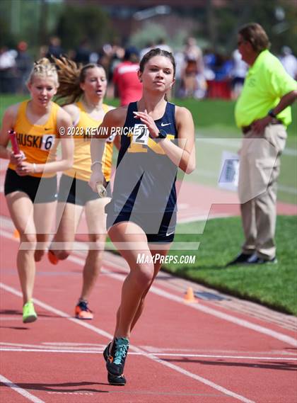 Thumbnail 3 in CHSAA Track and Field 4A Championships (Girls 4x800m Relay) photogallery.