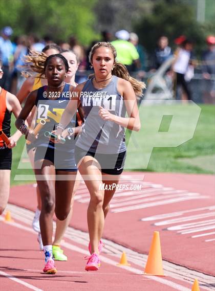 Thumbnail 1 in CHSAA Track and Field 4A Championships (Girls 4x800m Relay) photogallery.