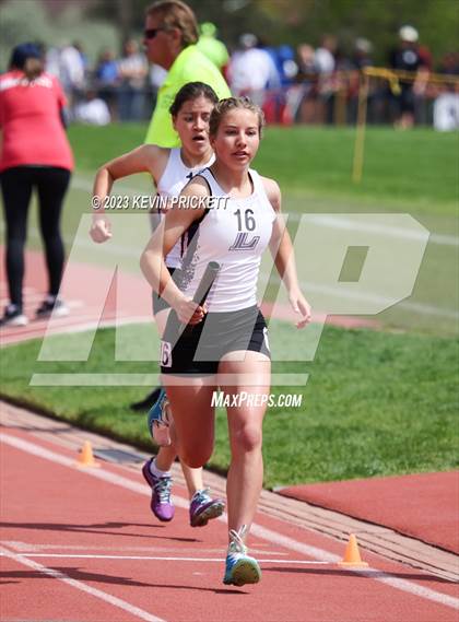 Thumbnail 3 in CHSAA Track and Field 4A Championships (Girls 4x800m Relay) photogallery.