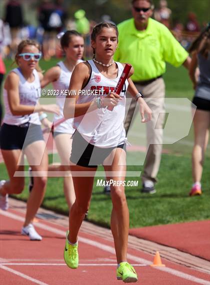 Thumbnail 1 in CHSAA Track and Field 4A Championships (Girls 4x800m Relay) photogallery.
