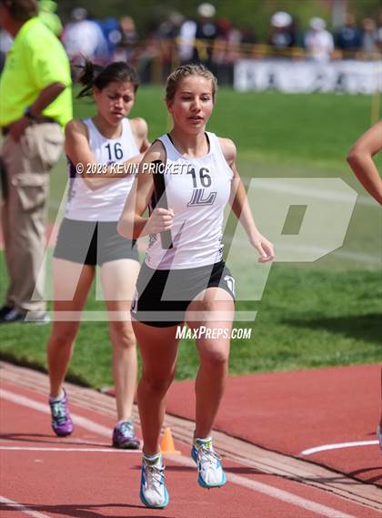 Thumbnail 2 in CHSAA Track and Field 4A Championships (Girls 4x800m Relay) photogallery.