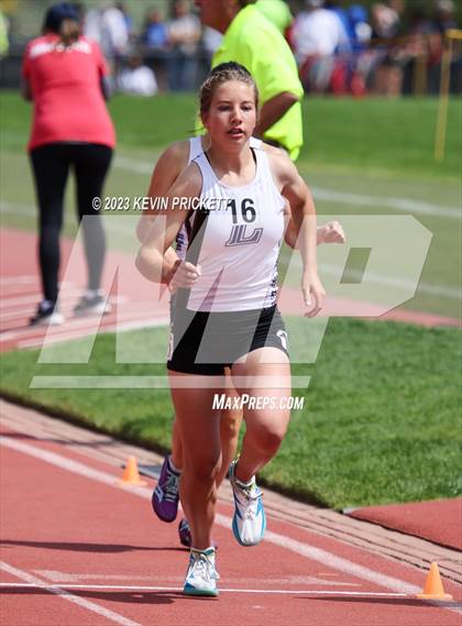 Thumbnail 2 in CHSAA Track and Field 4A Championships (Girls 4x800m Relay) photogallery.