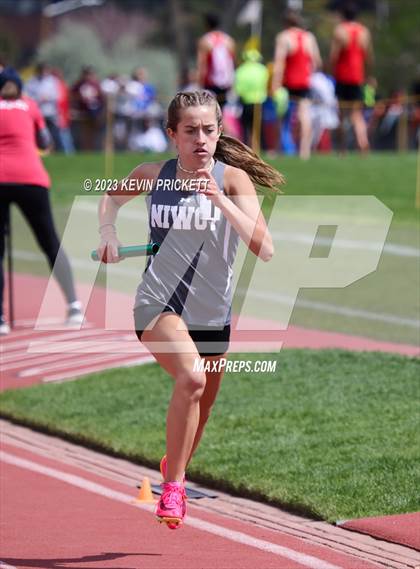 Thumbnail 1 in CHSAA Track and Field 4A Championships (Girls 4x800m Relay) photogallery.