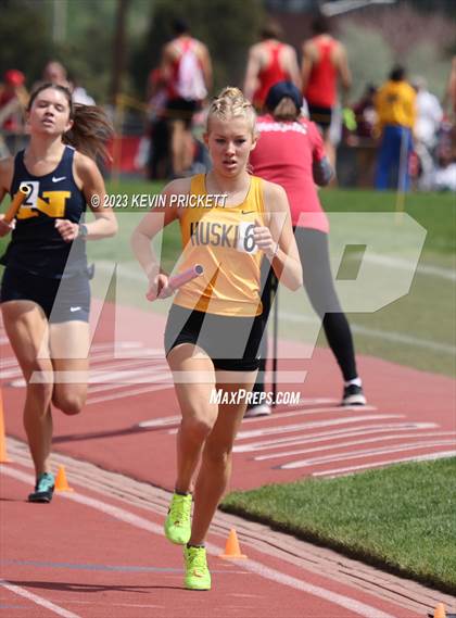 Thumbnail 1 in CHSAA Track and Field 4A Championships (Girls 4x800m Relay) photogallery.