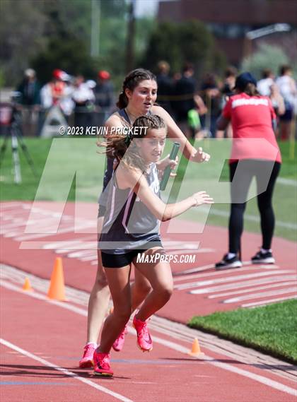 Thumbnail 1 in CHSAA Track and Field 4A Championships (Girls 4x800m Relay) photogallery.