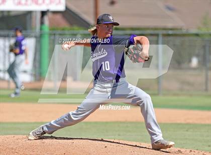 Thumbnail 2 in Woodcrest Christian @ Glendora (CIF SS 1st Round) photogallery.