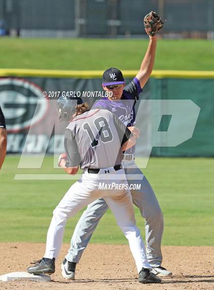 Thumbnail 3 in Woodcrest Christian @ Glendora (CIF SS 1st Round) photogallery.
