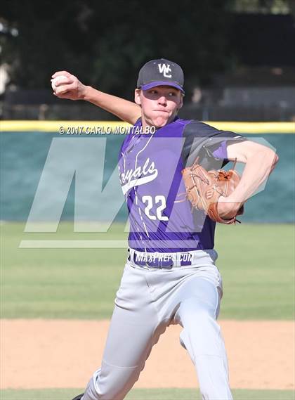 Thumbnail 2 in Woodcrest Christian @ Glendora (CIF SS 1st Round) photogallery.
